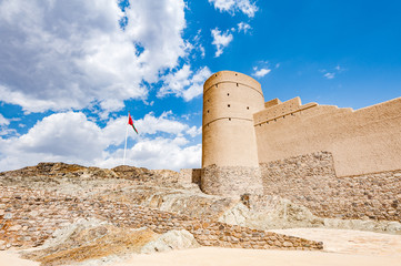 Bahla Fort is one of four historic fortresses situated at the foot of the Djebel Akhdar highlands in Oman. It has led to its designation as a UNESCO World Heritage Site and is known as Qal'at Bahla'.