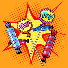 Sweets lollipops candy © studiostoks