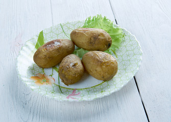 Canarian wrinkly potatoes