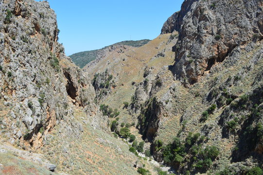 Canyon en cr&egrave;te