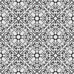 Black seamless pattern