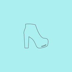 woman shoe icon