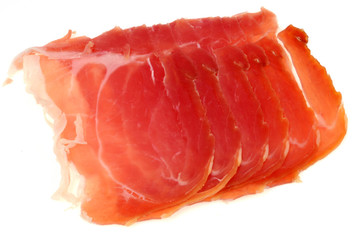 Tranches de jambon de serrano 