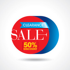 Sale design template vector