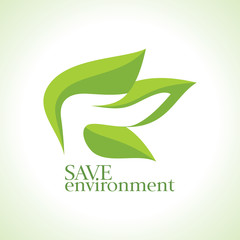 Hands Leaf Green Nature Natural Health design template