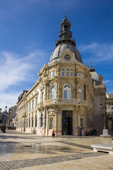 Fototapeta na wymiar City Hall of Cartagena