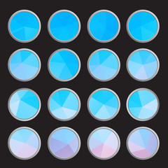 polygon colors set buttons