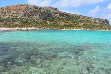 Fototapeta na wymiar Lagon de Balos - Crète