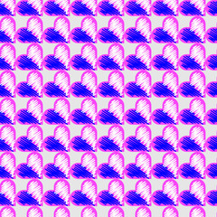 Hearts seamless. Holiday background.pattern