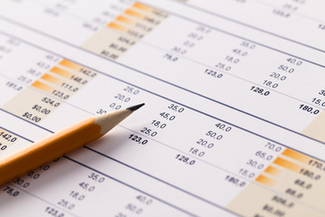 Business graphics, financial analysis