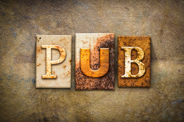 Pub Concept Letterpress Leather Theme