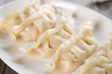 Asian Chinese food dumplings