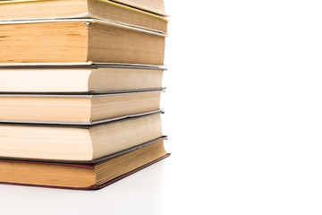 A pile of books