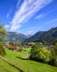 idyllisches Allgäu nahe Bad Hindelang
