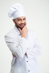 Portrait of a smiling male chef cook s