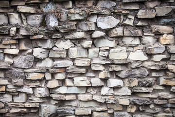 Obraz premium Medieval wall made from stones