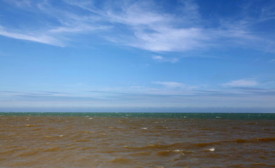 Marée montante en Baie de Somme.