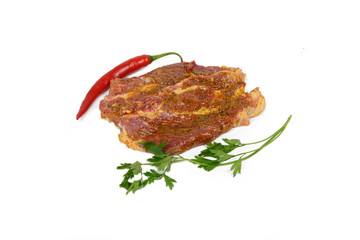 Grillfleisch, Nackenkotelett, Grillzeit, Steak 
