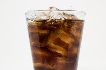 soft drink  white isolate Background