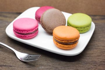 French macaroon.