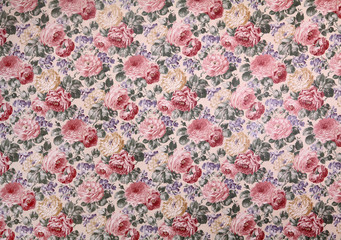 Roses vintage background
