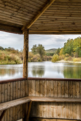 Outdoors Wooden Pavilion