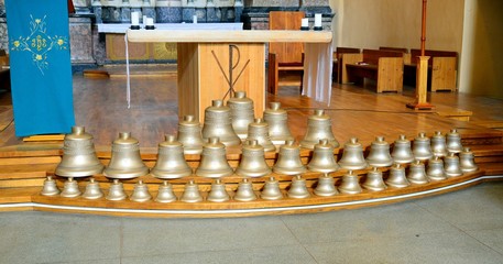 New Carillon exposition in Church of Sacred Jakob and Phillip