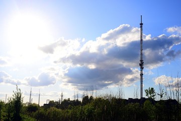 TV tower in Viesintos town Anyksciai district