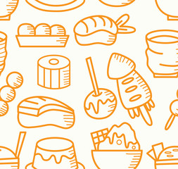 Japanese food pattern