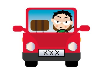 auto,kierowca © monikakosz