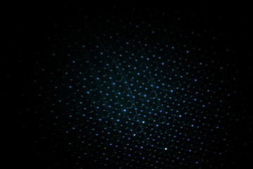 blue cyan abstract background in dark