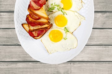 Breakfast.