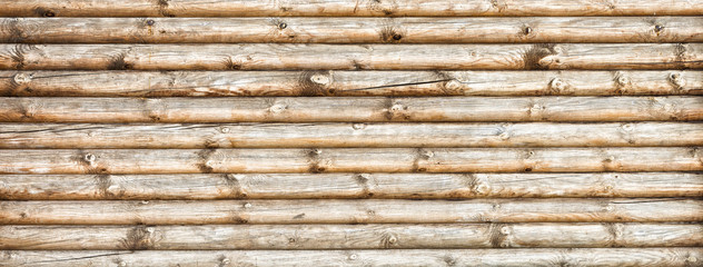 wooden logs wall texture background