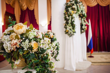 Beautiful wedding ceremony