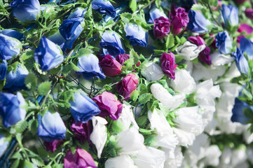 flowers mixed bouquet for background