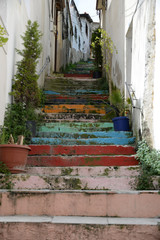 Treppe in Kusadasi, Türkei