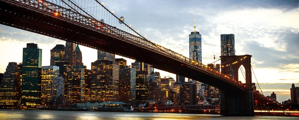 Photo sur Plexiglas New York Horizon de la ville de New York