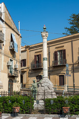 Piazza Armando Diaz. Cefalu, Sicily.