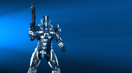 Advanced super soldier