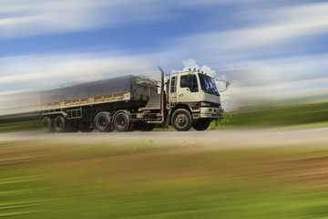 Truck on Highway