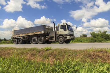 Truck on Highway