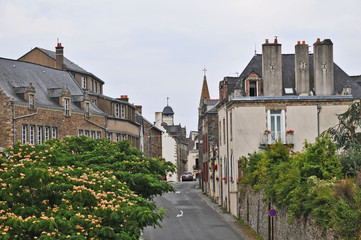 Fototapeta na wymiar Le strade di Trehiguier - Bretagna, Francia