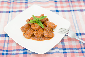 Pig kidneys