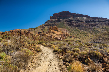 Erosion in Tenerife