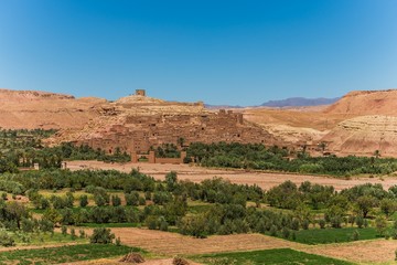 Fototapeta premium ait ben haddou in morocco - famous filmset for e.g. gladiator