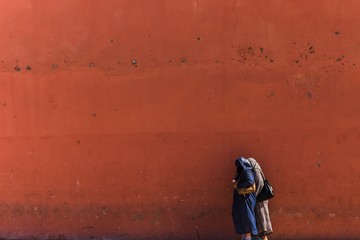traditionally clothed women