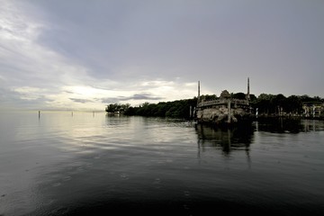 Obraz premium Vizcaya Museum and gardens, miami florida