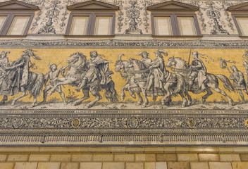 Fragment of a large painting 