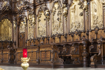 Basilika Ottobeuren Chorgest&uuml;hl