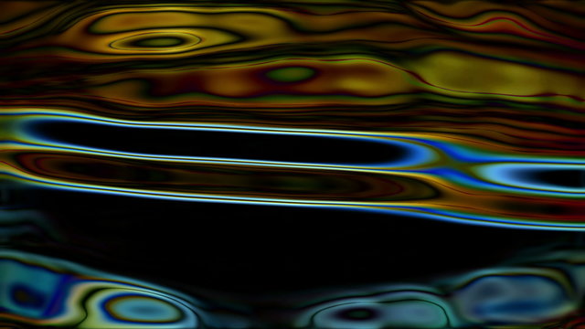 Video Background 1451: Abstract fluid forms pulse, ripple and flow (Loop).